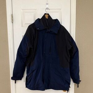 REI Men's Blue and Black Ski Jacket